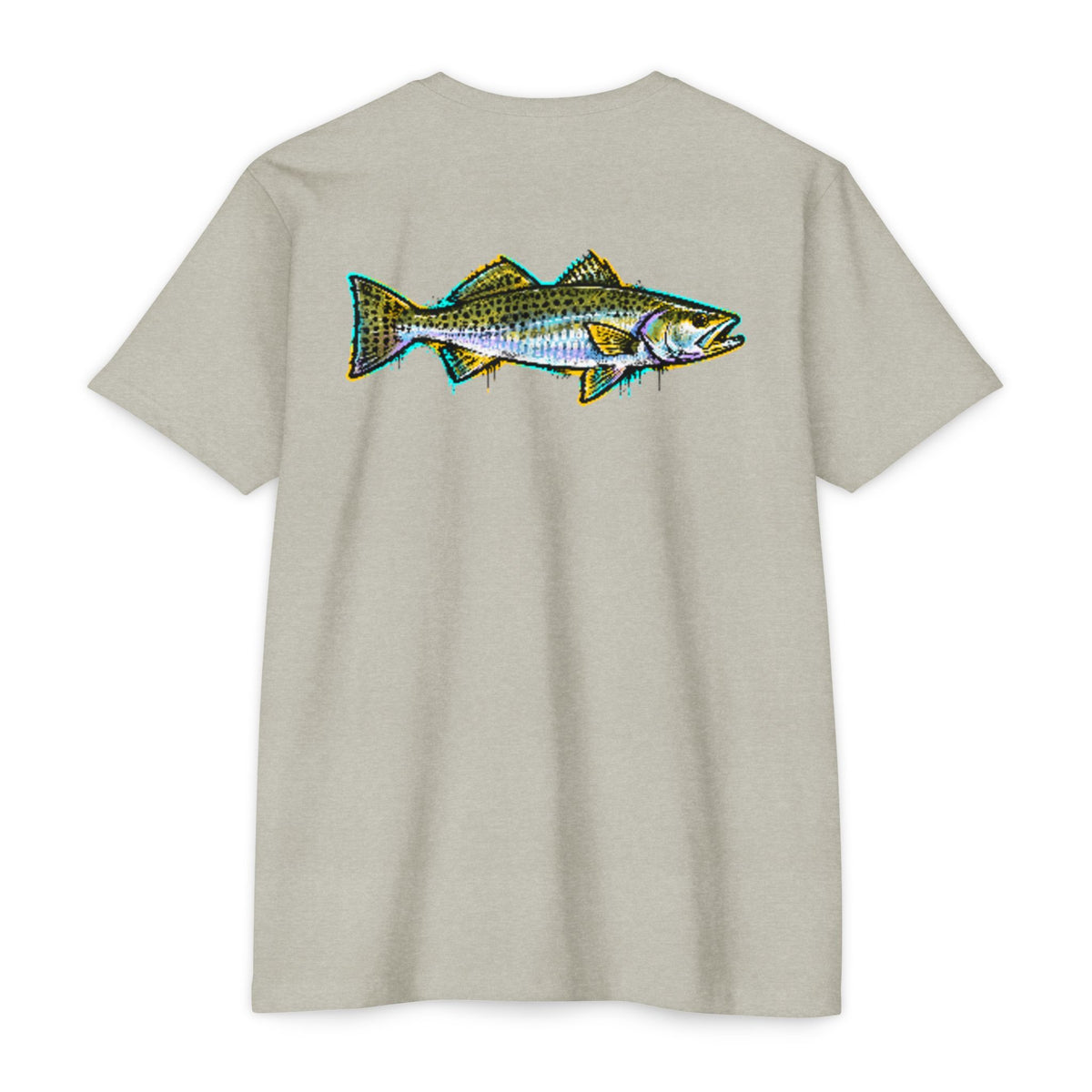 Spotted Sea-Trout Fish Tee — Vintage-Style Fishing T-Shirt