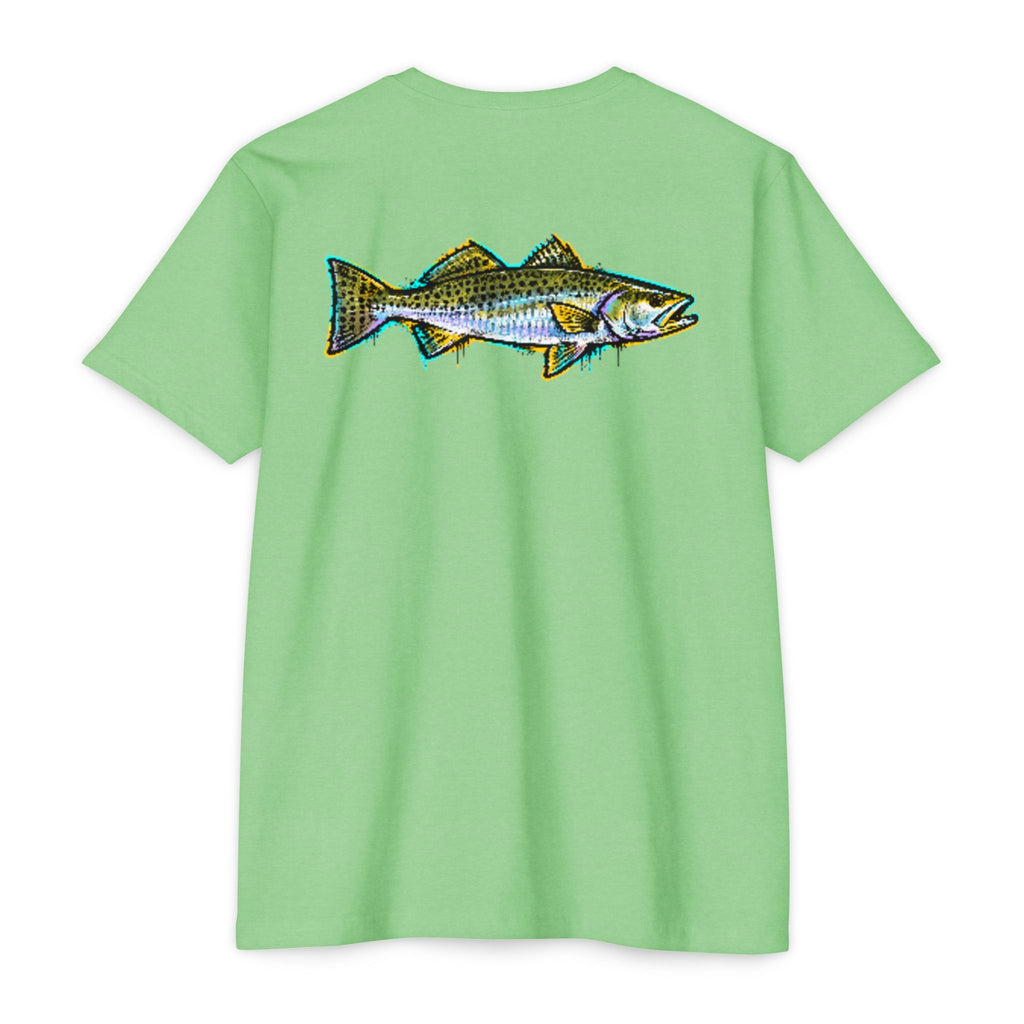 Spotted Sea-Trout Fish Tee — Vintage-Style Fishing T-Shirt