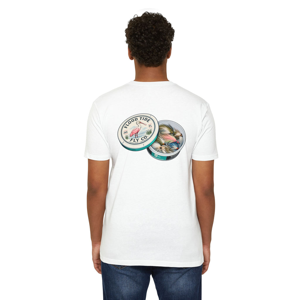 Fly Pouches 9mg T-Shirt — Flood Tide Fly Co. Vintage Fishing Graphic Tee