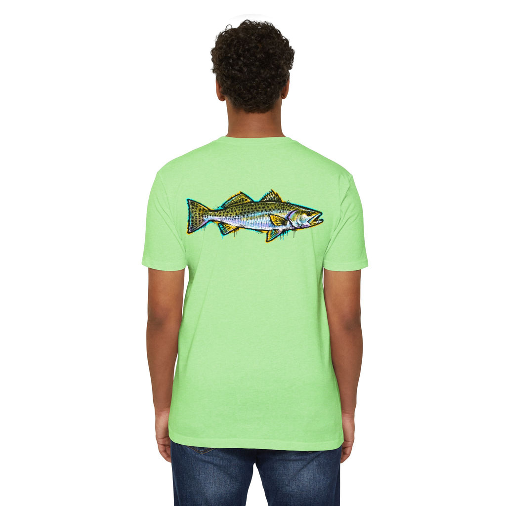 Spotted Sea-Trout Fish Tee — Vintage-Style Fishing T-Shirt