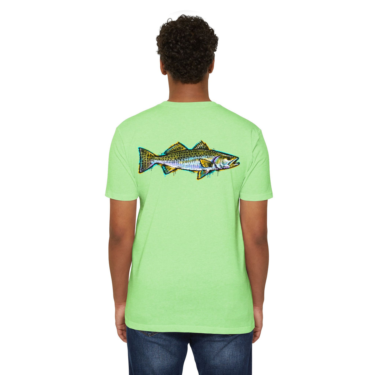 Spotted Sea-Trout Fish Tee — Vintage-Style Fishing T-Shirt