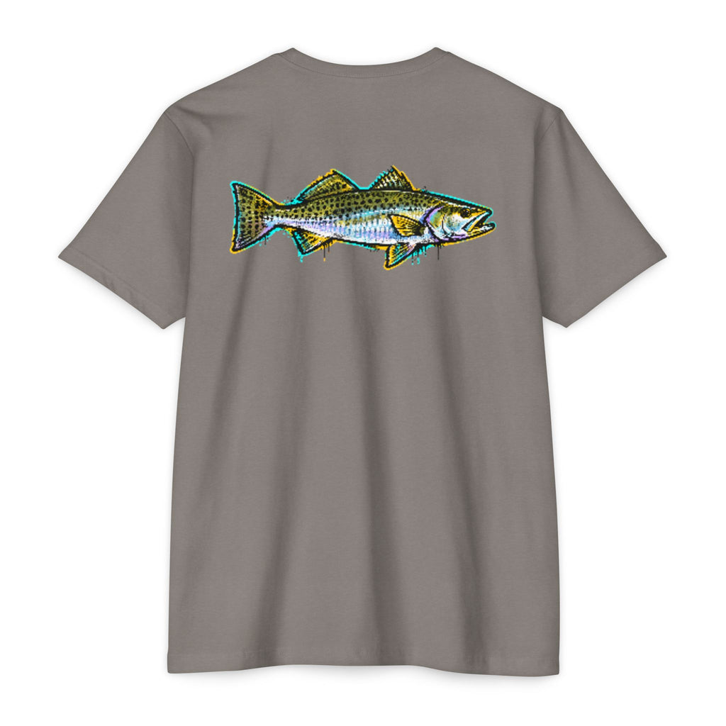Spotted Sea-Trout Fish Tee — Vintage-Style Fishing T-Shirt