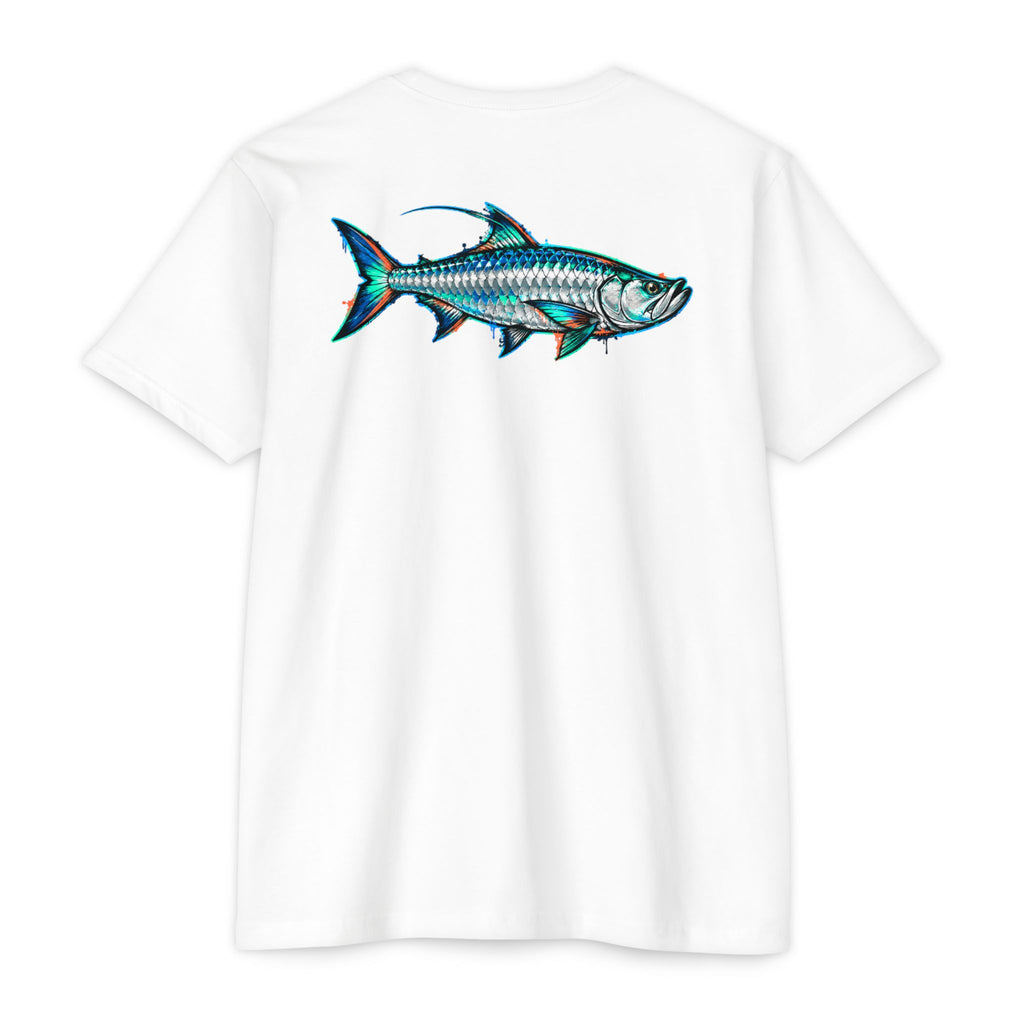 Tarpon Fish Graphic T-Shirt — Coastal Fishing Tee for Anglers