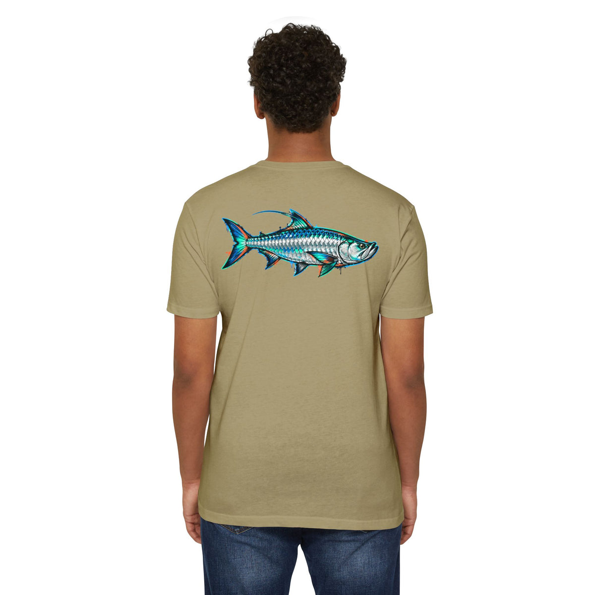 Tarpon Fish Graphic T-Shirt — Coastal Fishing Tee for Anglers