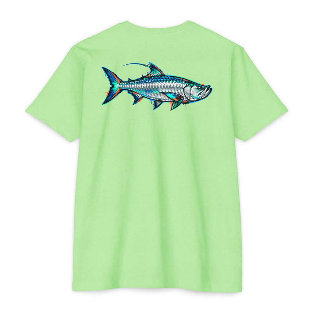 Tarpon Fish Graphic T-Shirt — Coastal Fishing Tee for Anglers