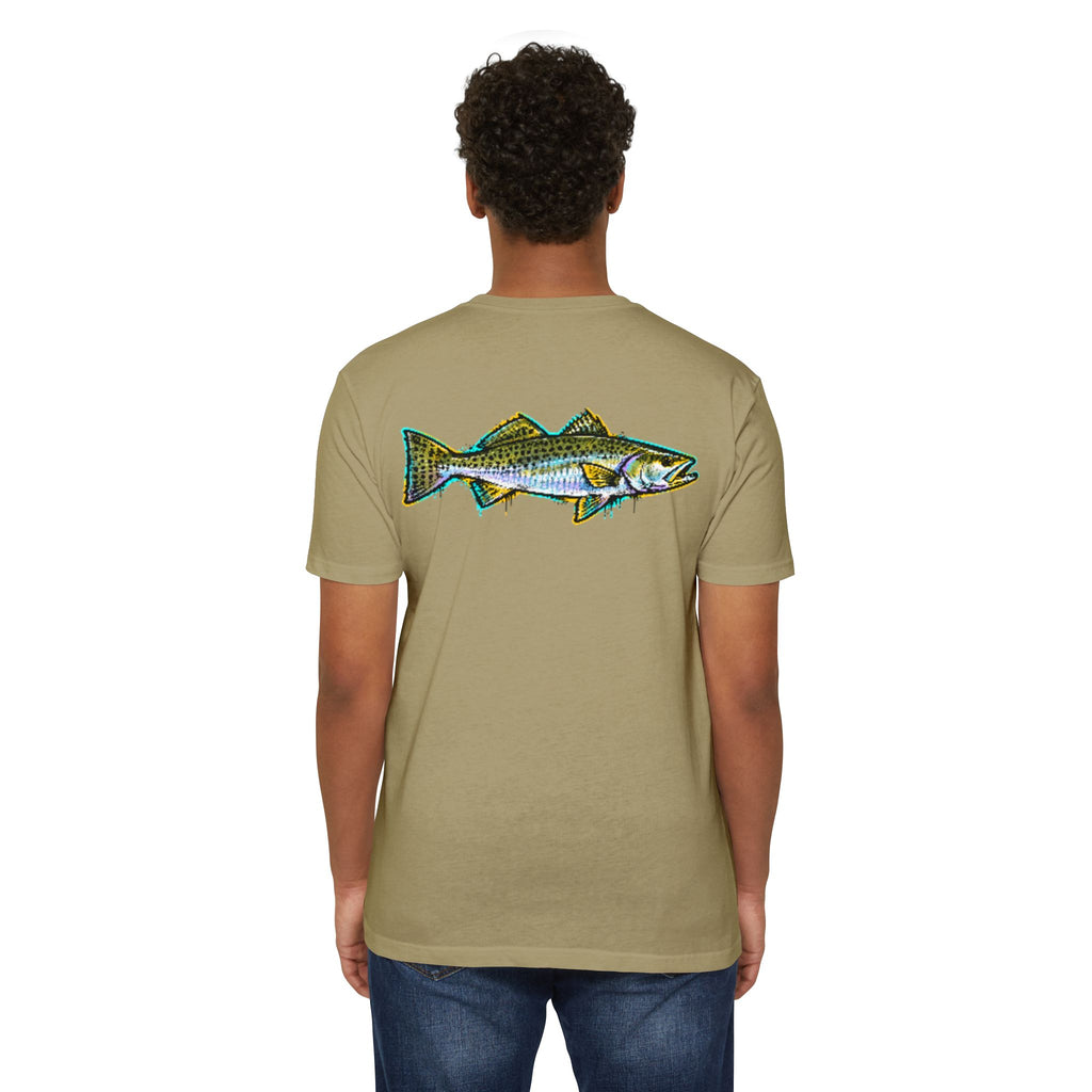 Spotted Sea-Trout Fish Tee — Vintage-Style Fishing T-Shirt