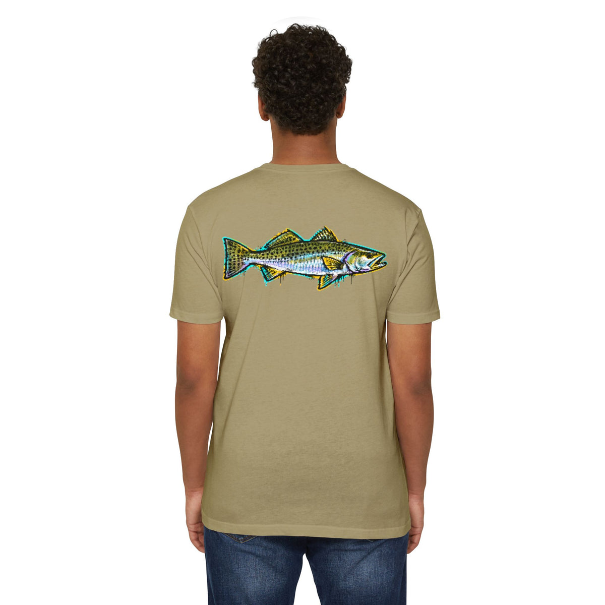 Spotted Sea-Trout Fish Tee — Vintage-Style Fishing T-Shirt