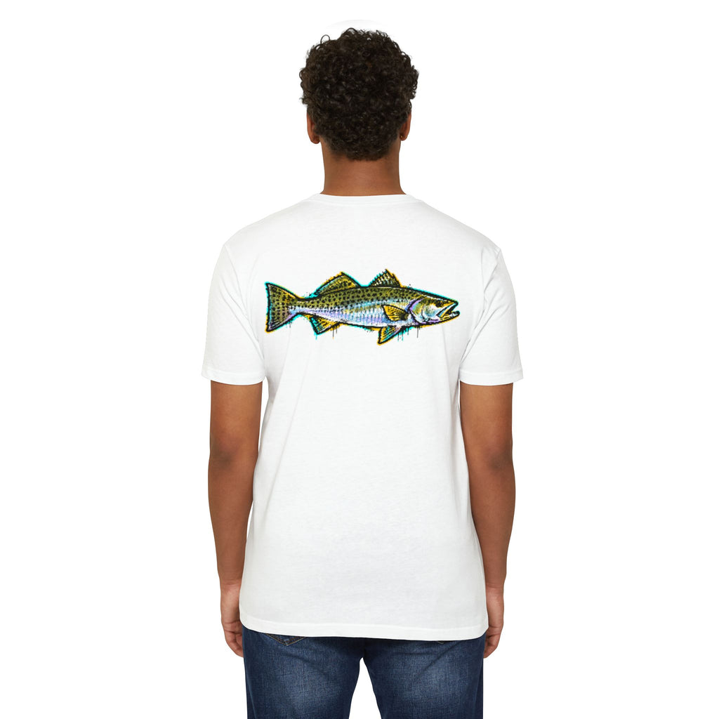 Spotted Sea-Trout Fish Tee — Vintage-Style Fishing T-Shirt