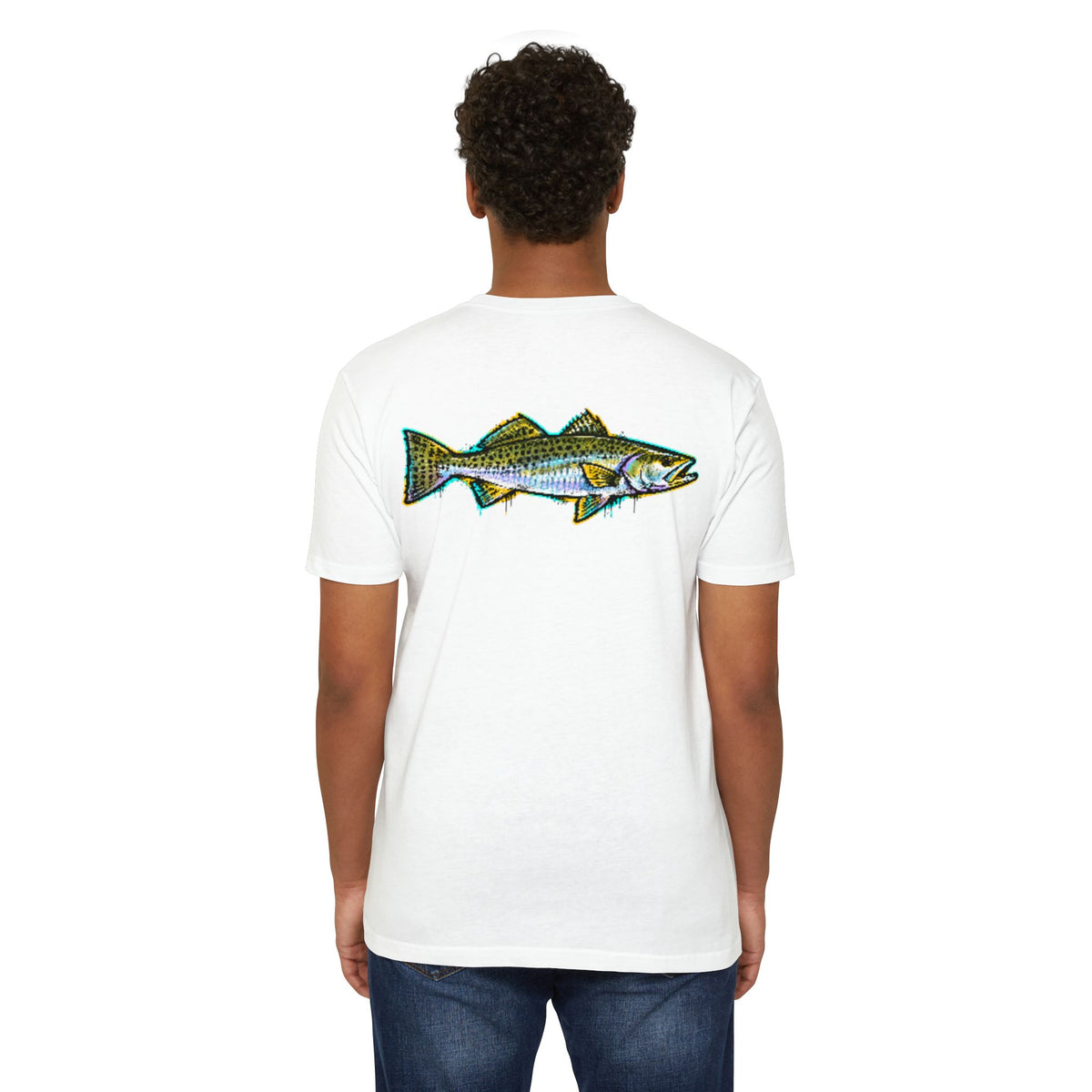 Spotted Sea-Trout Fish Tee — Vintage-Style Fishing T-Shirt