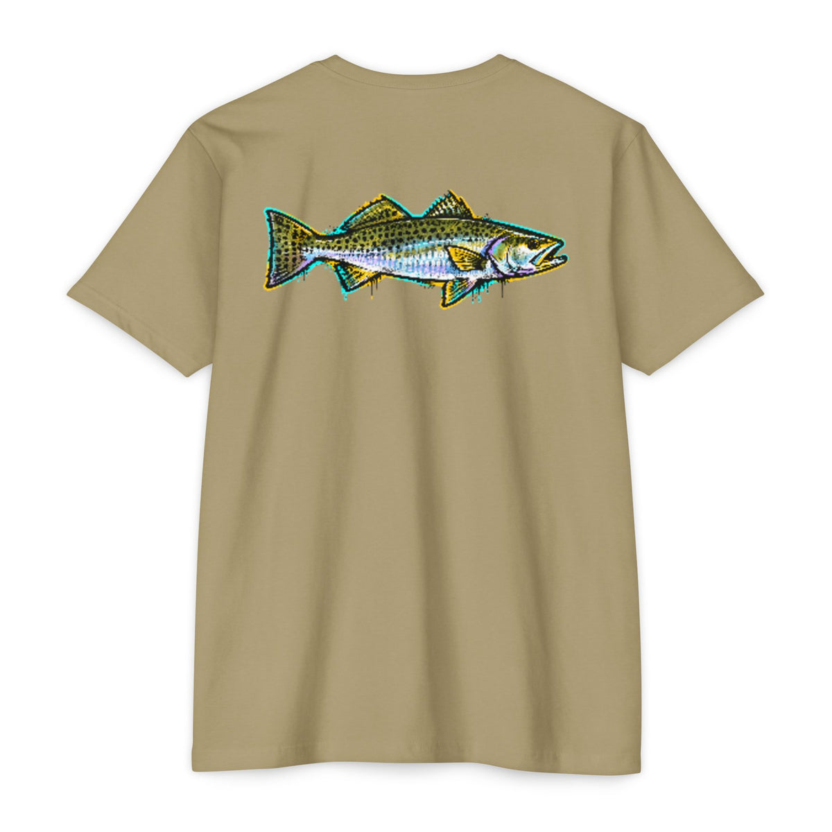 Spotted Sea-Trout Fish Tee — Vintage-Style Fishing T-Shirt