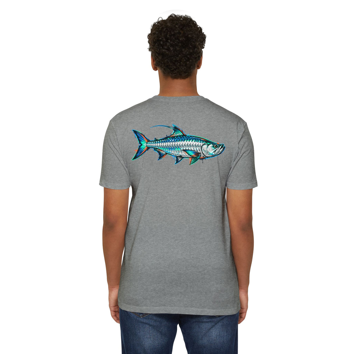 Tarpon Fish Graphic T-Shirt — Coastal Fishing Tee for Anglers