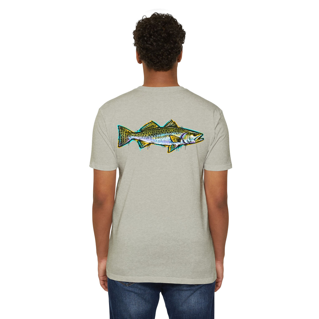 Spotted Sea-Trout Fish Tee — Vintage-Style Fishing T-Shirt