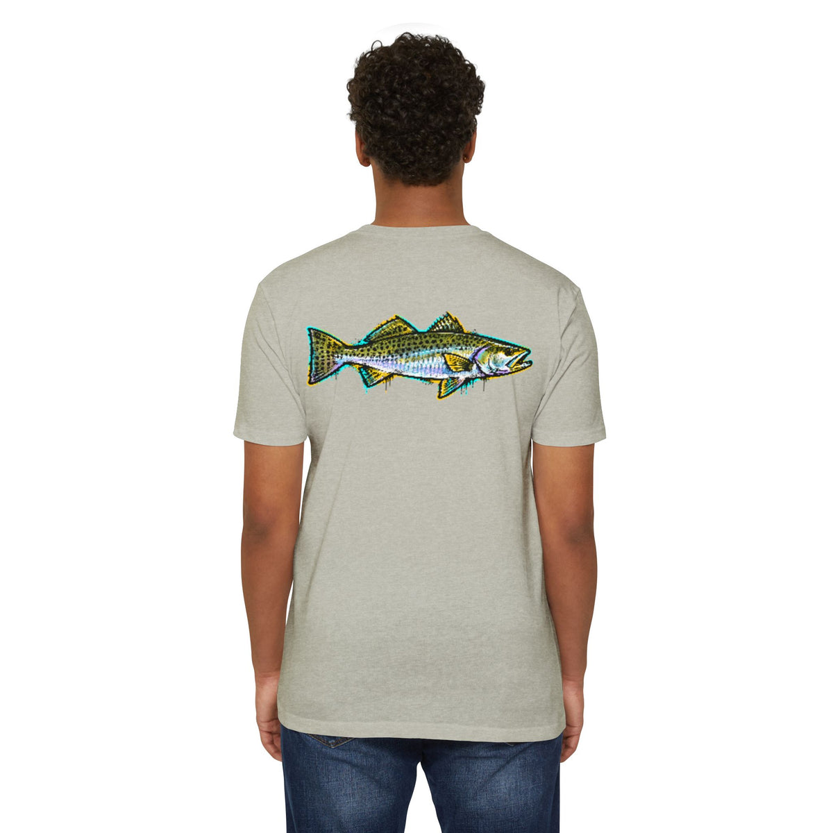 Spotted Sea-Trout Fish Tee — Vintage-Style Fishing T-Shirt