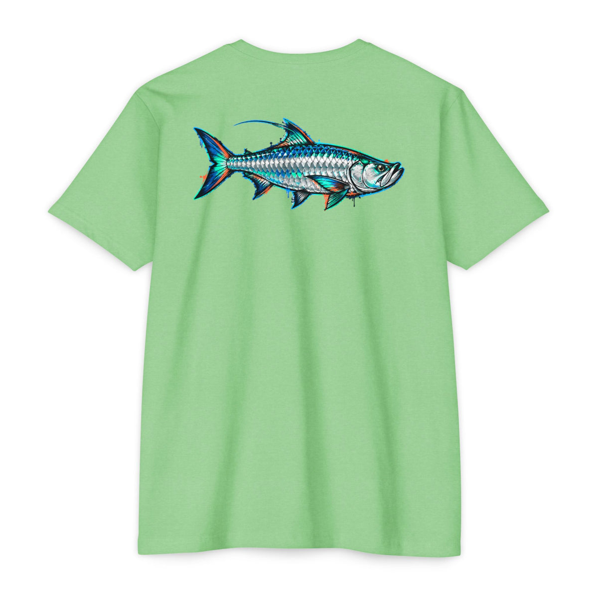 Tarpon Fish Graphic T-Shirt — Coastal Fishing Tee for Anglers