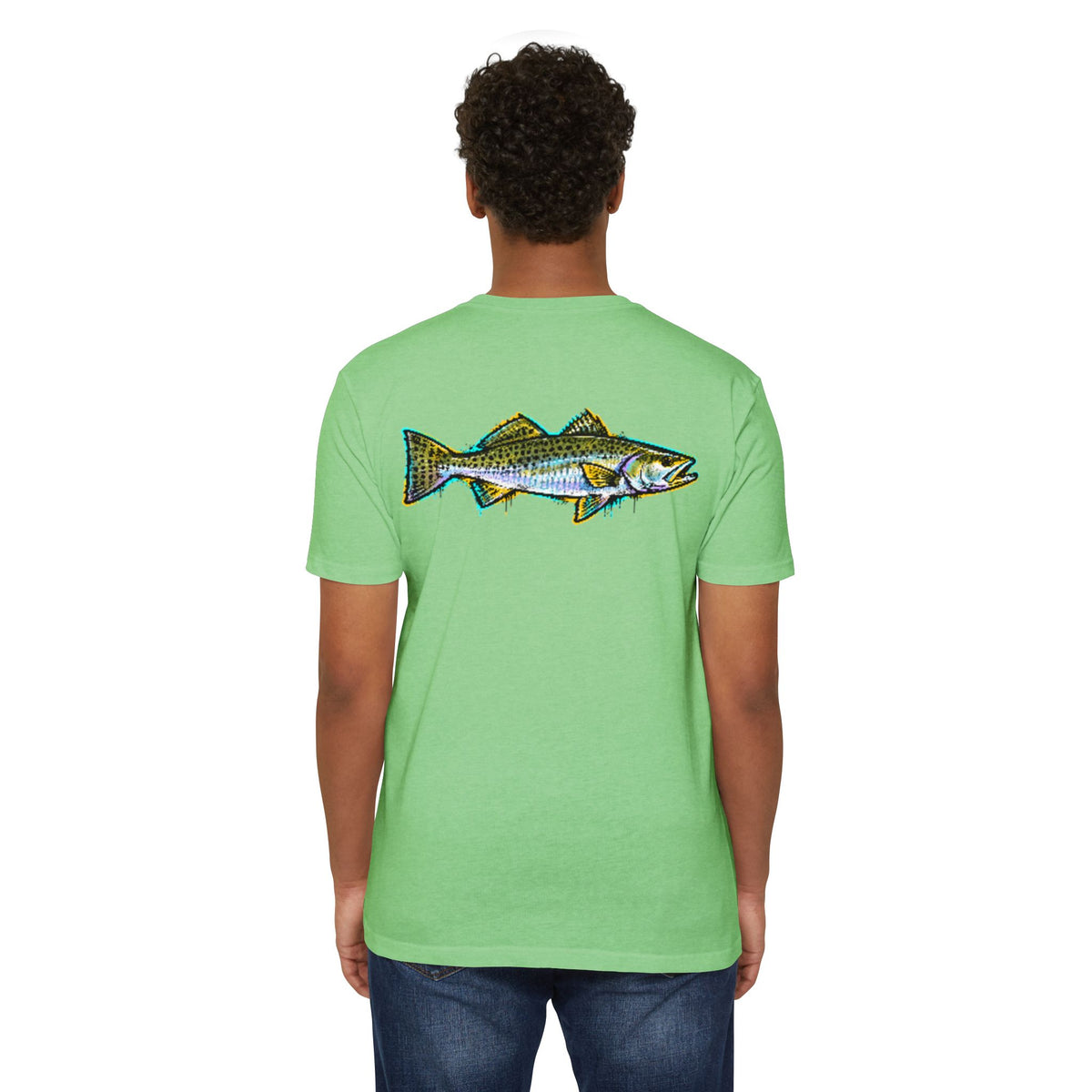 Spotted Sea-Trout Fish Tee — Vintage-Style Fishing T-Shirt