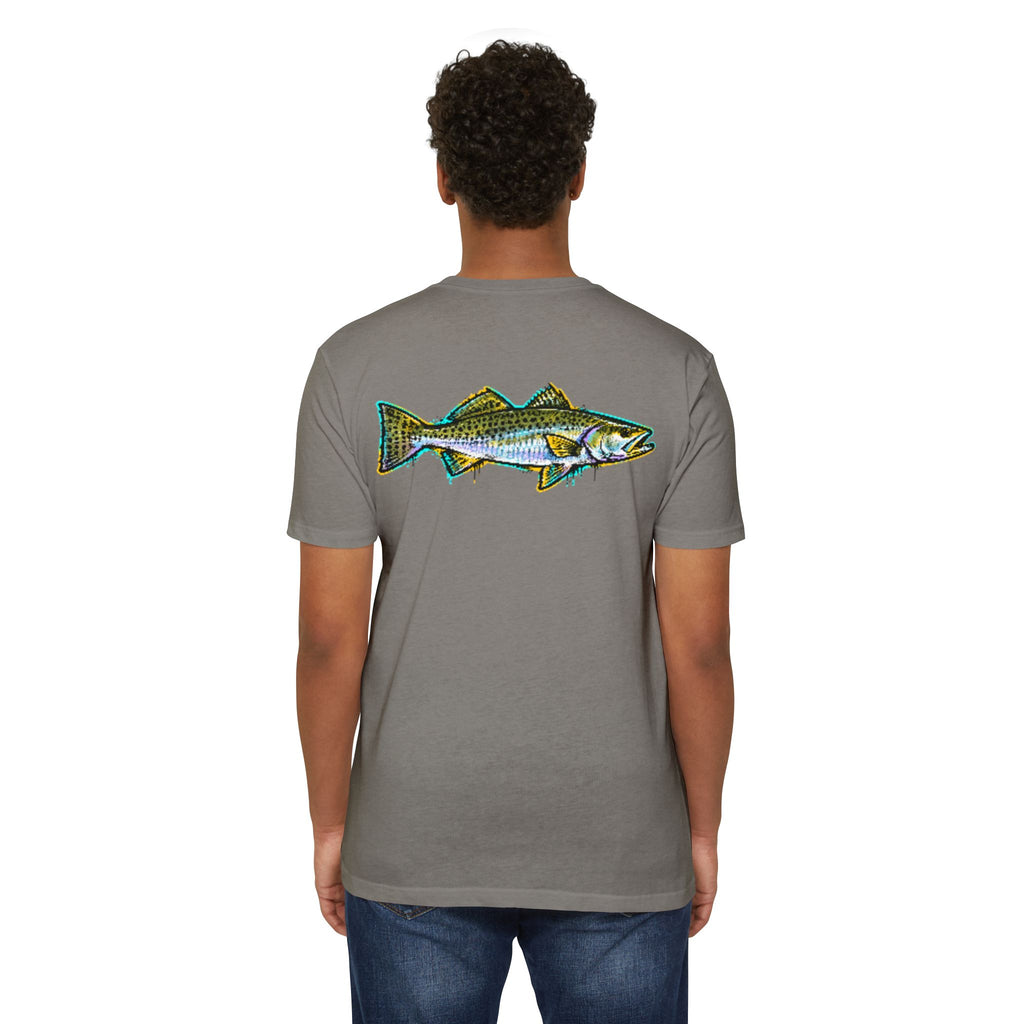 Spotted Sea-Trout Fish Tee — Vintage-Style Fishing T-Shirt