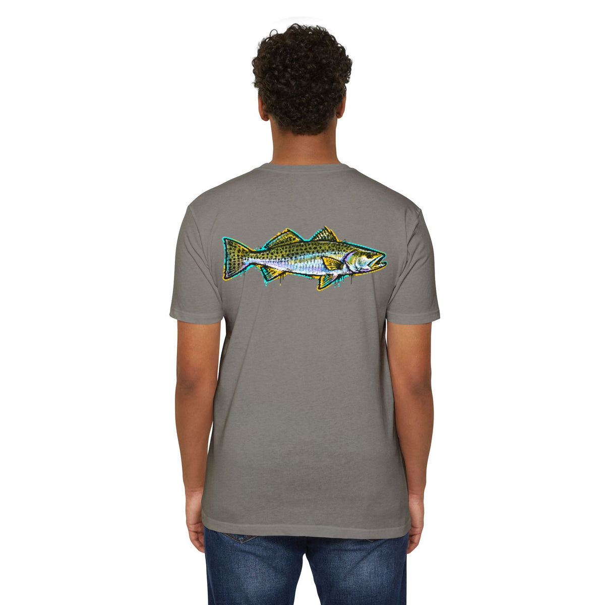 Spotted Sea-Trout Fish Tee — Vintage-Style Fishing T-Shirt