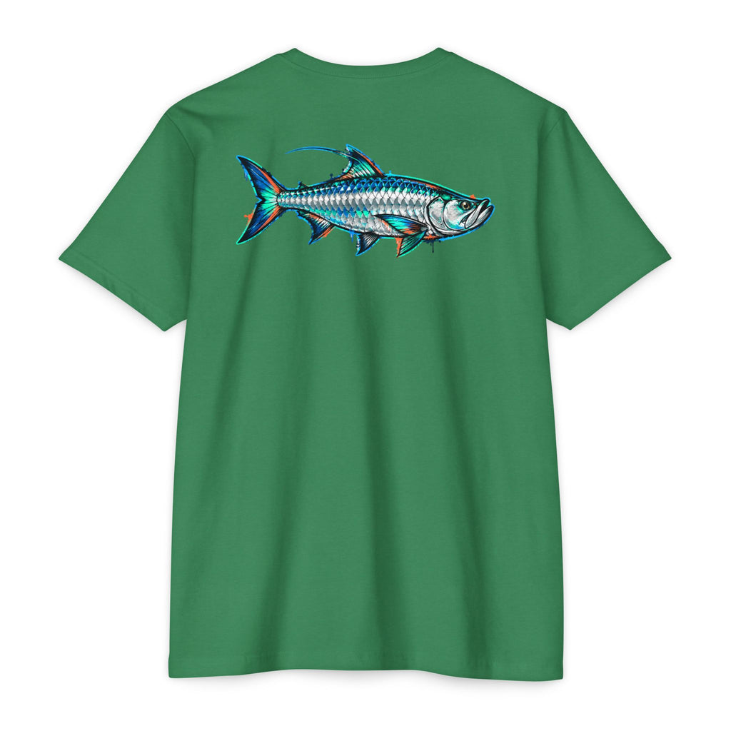 Tarpon Fish Graphic T-Shirt — Coastal Fishing Tee for Anglers