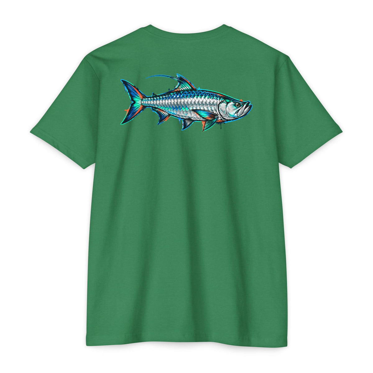 Tarpon Fish Graphic T-Shirt — Coastal Fishing Tee for Anglers
