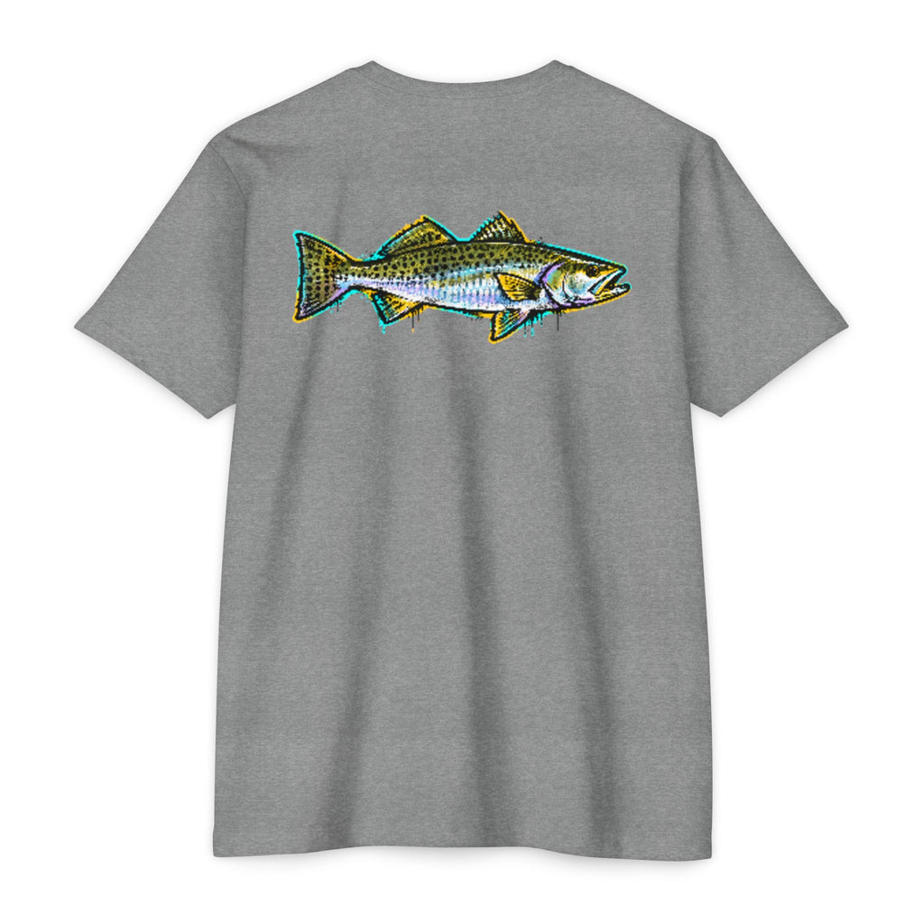 Spotted Sea-Trout Fish Tee — Vintage-Style Fishing T-Shirt
