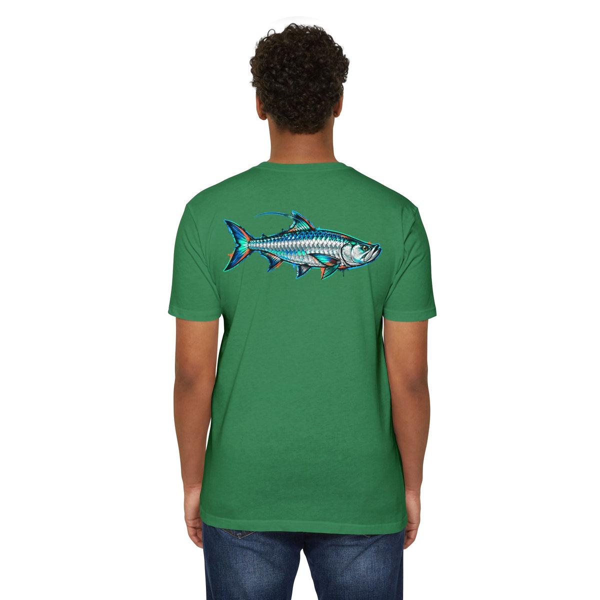 Tarpon Fish Graphic T-Shirt — Coastal Fishing Tee for Anglers