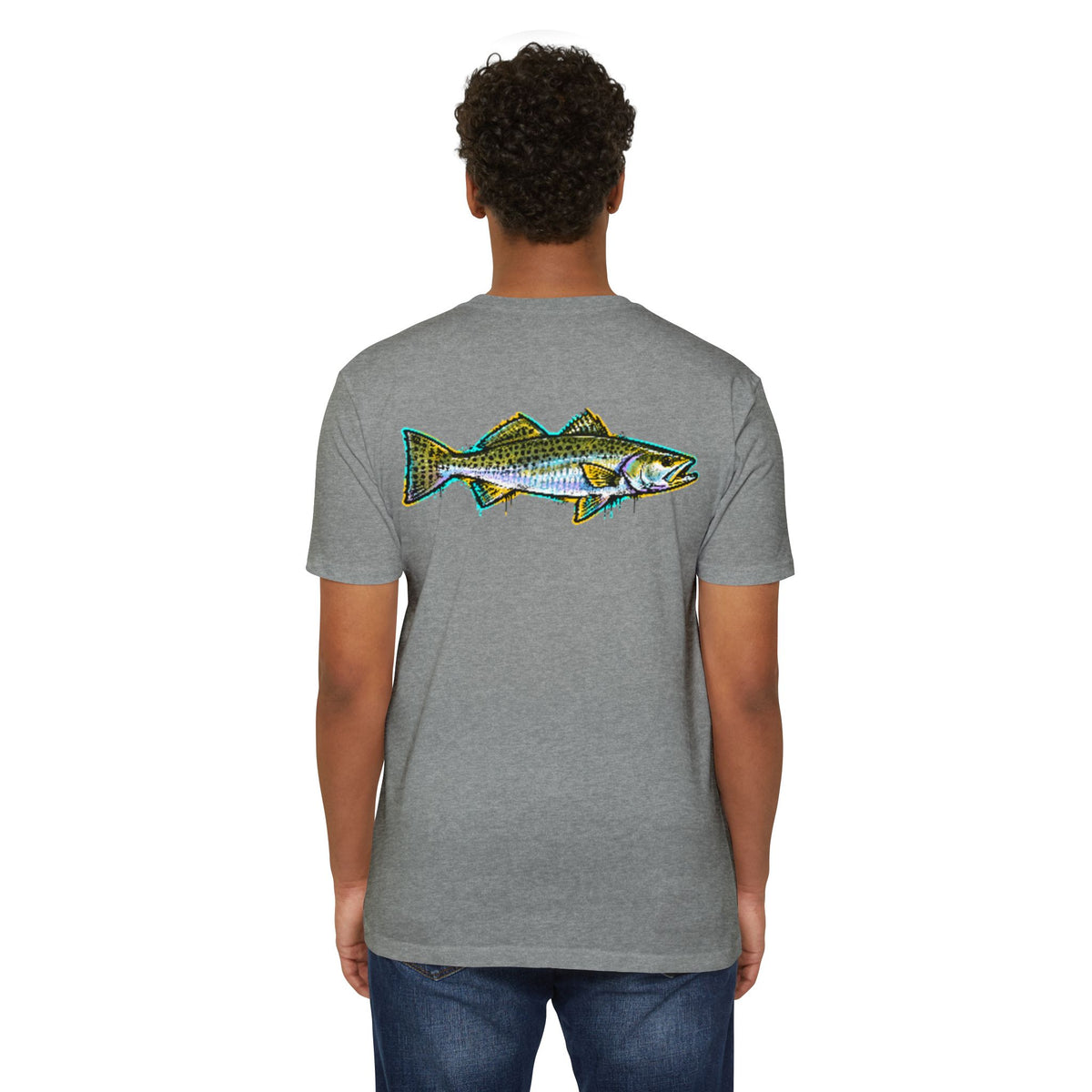 Spotted Sea-Trout Fish Tee — Vintage-Style Fishing T-Shirt